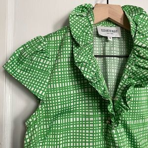 Elizabeth McKay The Elizabeth Shirt Green